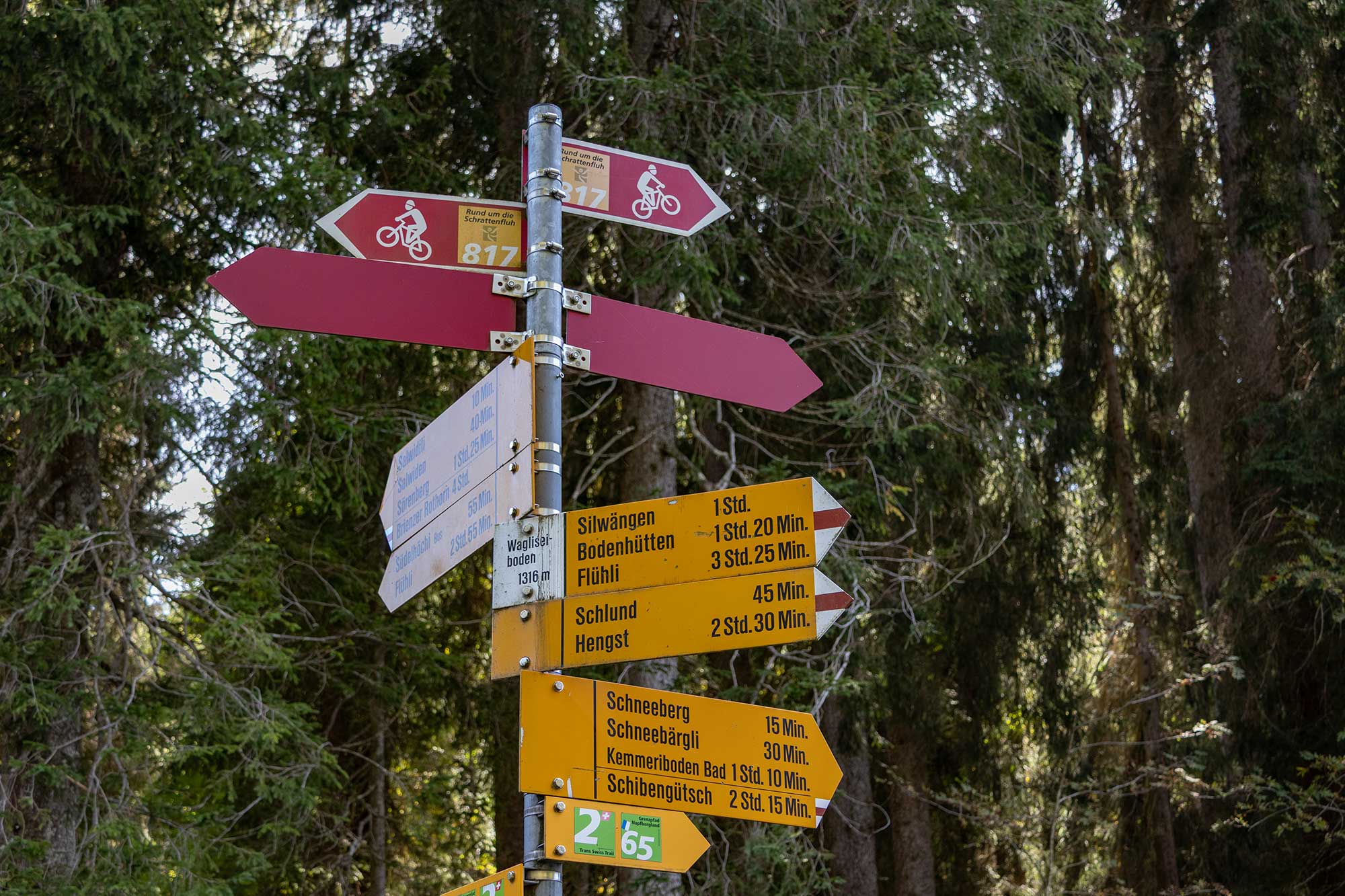 Wagliseiboden und Umgebung