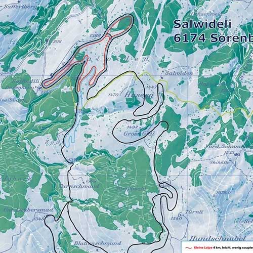 Langlauf-Loipen